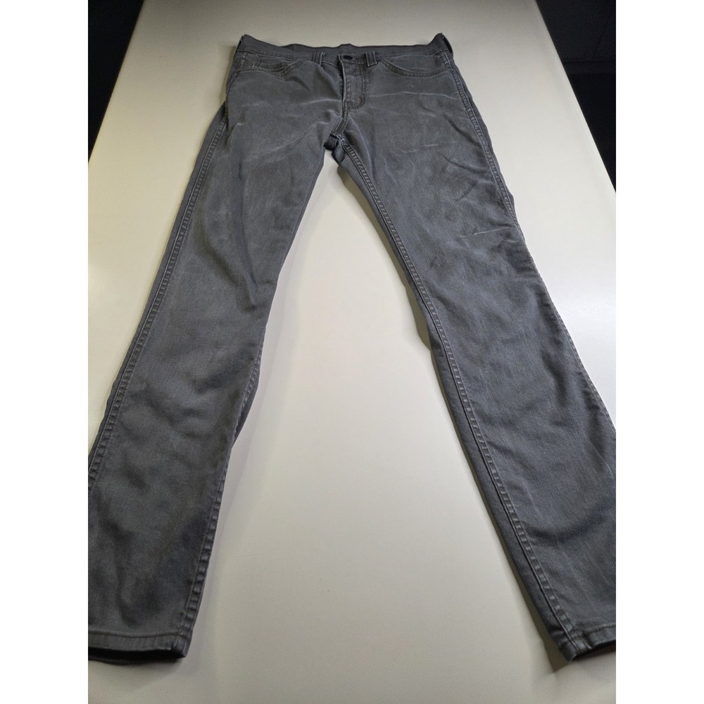 Levi's Men 540 31x32 Dark Grey Jeans‎ New Straight Regular Fit